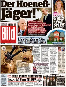Bild Zeitung vom 05 November 2013