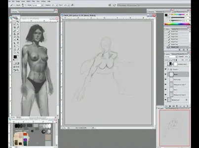 How to Draw Female Anatomy in Motion