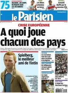 Le Parisien du Mercredi 26 Octobre 2011