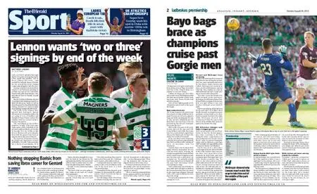 The Herald Sport (Scotland) – August 26, 2019