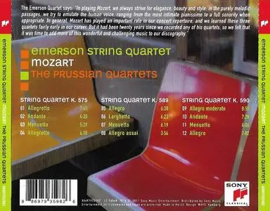 Emerson String Quartet - Wolfgang Amadeus Mozart: The Prussian Quartets (2011)
