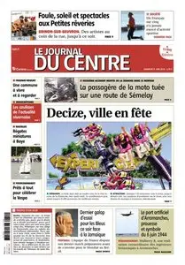 Le Journal du Centre - Dimanche 8 Juin 2014