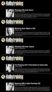 Kelby Training: 5 Photoshop CS5 Courses Packed