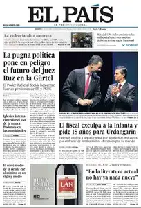 El Paìs 09 de Diciembre de 2014