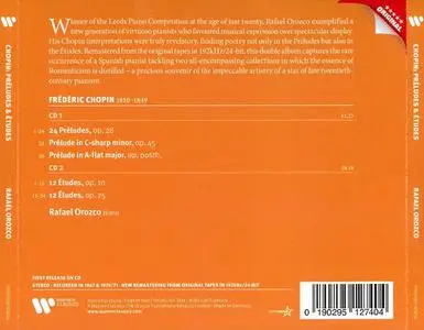 Rafael Orozco - Frédéric Chopin: 24 Préludes, Op. 28; 24 Études, Opp. 10 & 25 (2021)