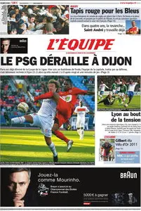L'EQUIPE - 27 Octobre 2011