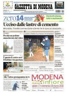 Gazzetta di Modena - 17 Marzo 2018