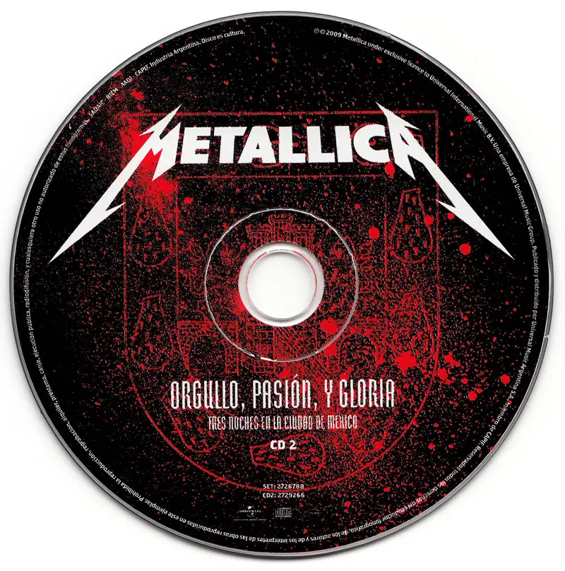 metallica orgullo pasion y gloria dvd 2 download