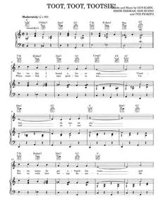 Toot, Toot, Tootsie! (Good-bye!) - Gus Kahn (Piano-Vocal-Guitar)