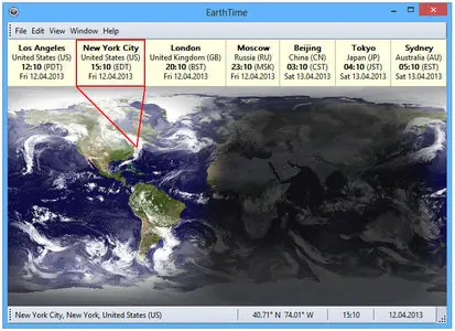 DeskSoft EarthTime 4.5.2