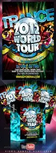 GraphicRiver Happy New Year 2012 (Flyer Template 4x6 inches)