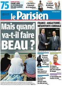 Le Parisien + Cahier Paris du Mercredi 11 Juillet 2012