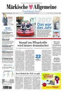 Märkische Allgemeine Brandenburger Kurier - 28. Dezember 2017