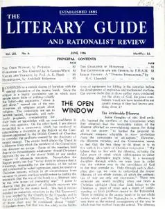 New Humanist - The Literary Guide, June 1946