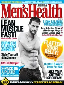 Men's Health Magazine-  August 2010 (UK)