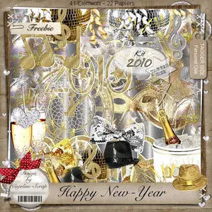 Scrap-Kit: Happy New-Year