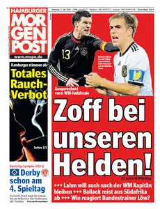 Hamburger Morgenpost vom 6 Juli 2010