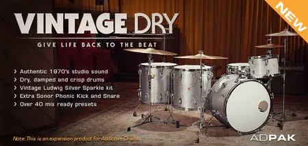 XLN Audio Vintage Dry ADpak