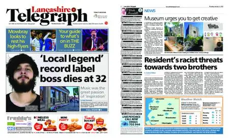 Lancashire Telegraph (Burnley, Pendle, Rossendale) – January 06, 2022