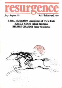 Resurgence & Ecologist - Resurgence, 87 - Jul/Aug 1981