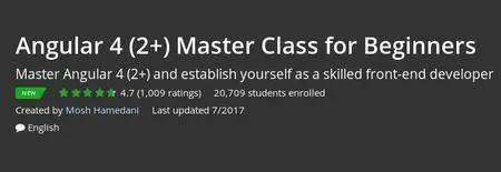 Udemy - Angular 4 (2+) Master Class for Beginners