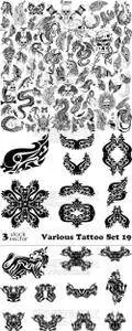 Vectors - Various Tattoo Set 19