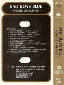 Bad Boys Blue - The house of silence (1991)