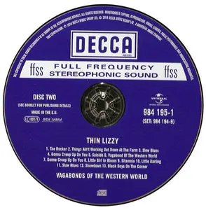 Thin Lizzy - Vagabonds Of The Western World (1973) [2010, Deluxe Edition] RE-UP
