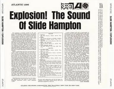 Slide Hampton - Explosion! The Sound Of Slide Hampton (1962) {2013 Japan Jazz Best Collection 1000 Series WPCR-27281}