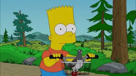 The Simpsons S22E07 How Munched is That Birdie in the Window