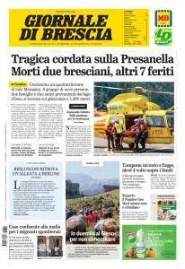 Giornale di Brescia - 28 Agosto 2017