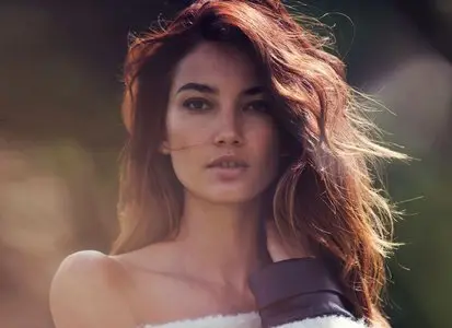 Lily Aldridge by David Bellemere for GQ UK November 2014