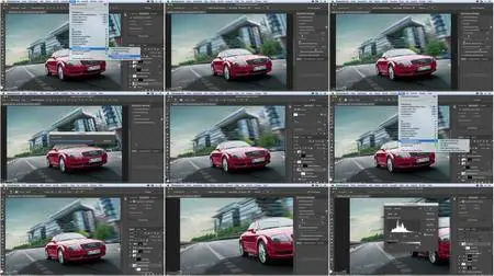 Video2Brain - Composing-Workshop: Auto in Bewegung