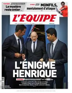 L'equipe du Mardi 26 Février 2019