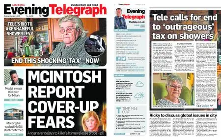 Evening Telegraph Late Edition – February 04, 2019