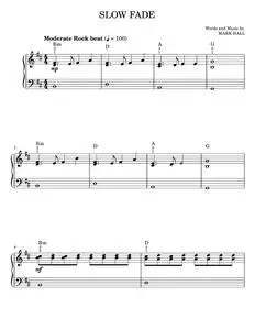 Slow fade - Casting Crowns (Easy Piano)