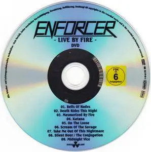 Enforcer - Live By Fire (2015) [Limited Edition, Digipak] DVD/CD