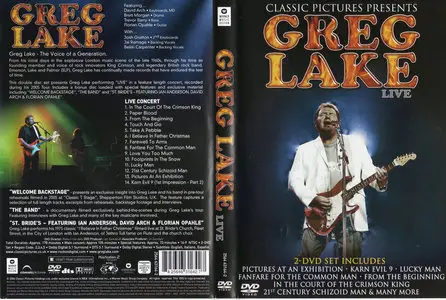 Greg Lake - Live (2005)