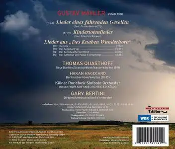 Thomas Quasthoff, Håkan Hagegård - Mahler: Lieder eines fahrenden Gesellen, Kindertotenlieder, Des Knaben Wunderhorn (2008)