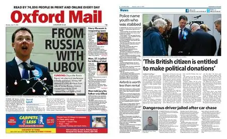 Oxford Mail – July 27, 2020