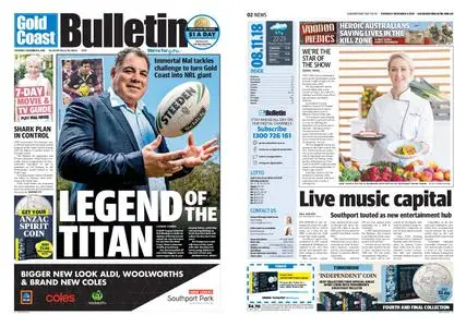 The Gold Coast Bulletin – November 08, 2018