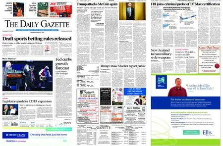 The Daily Gazette – March 21, 2019