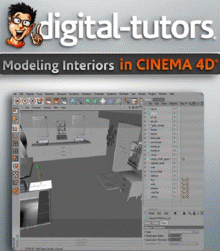 Digital-Tutors – Modeling Interiors in CINEMA 4D [repost]