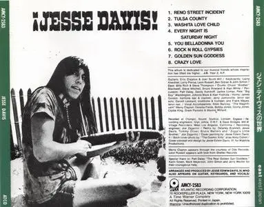 Jesse Davis - s/t (1970) {1998 eastwest/Atco Japan}