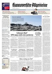 Hannoversche Allgemeine Zeitung - 26.09.2013