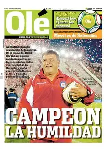Diário Olé 17 de Mayo de 2010 