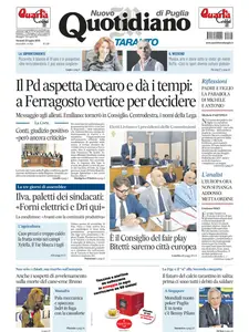 Quotidiano di Puglia Taranto - 25 Luglio 2025