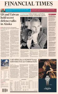Financial Times Europe - 5 September 2025