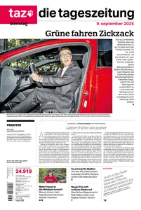 taz die tageszeitung - 09 September 2025