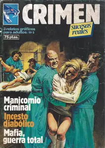 Crimen 03 (de 89) Manicomio criminal / Incesto diabólico / Mafia, guerra total